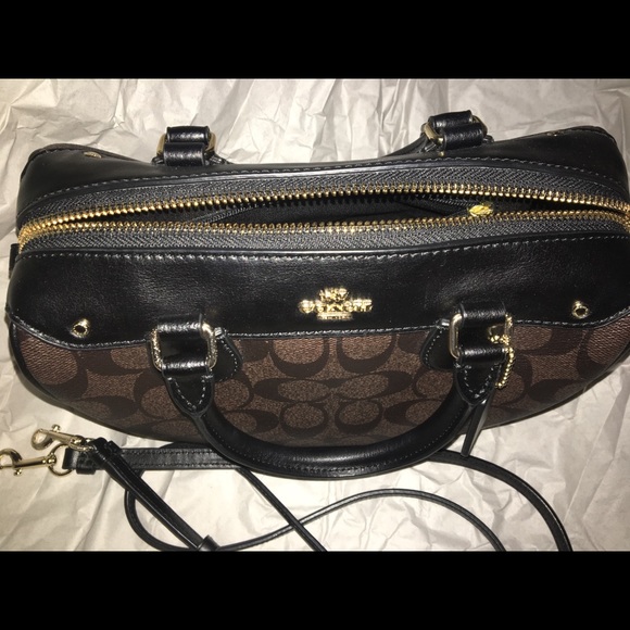 ❤️❤️FIRM Price❤️❤️ Coach Mini Bennett Dark Brown - Picture 3 of 6